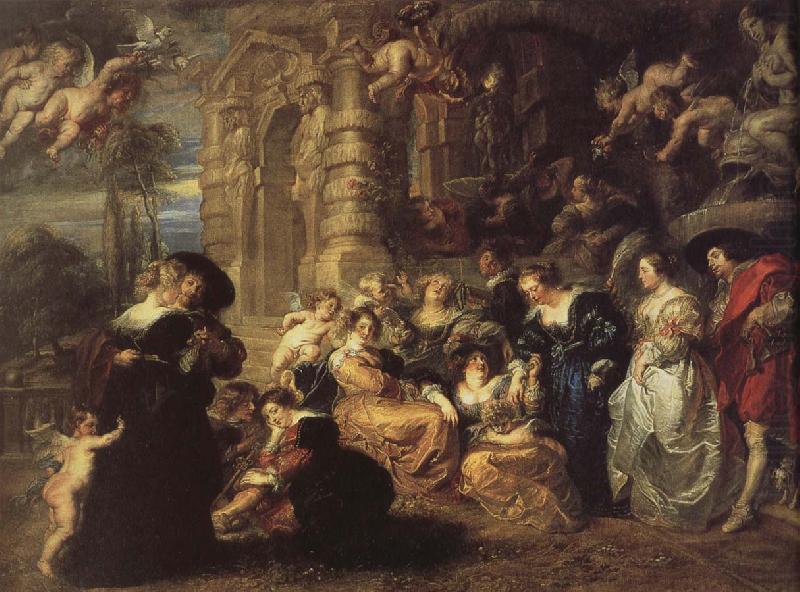 The garden of love, Peter Paul Rubens